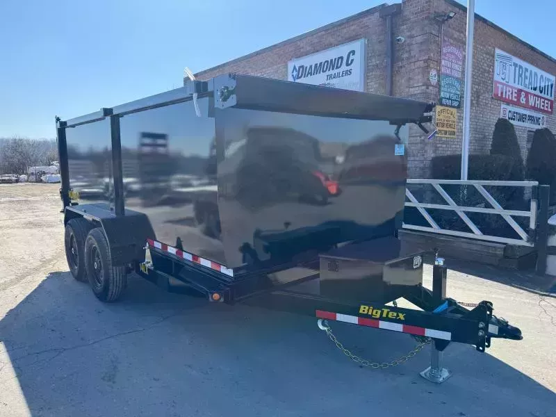 2026 Big Tex Trailers 7'X14' 14K W/4FT SIDES  Dump Trailer