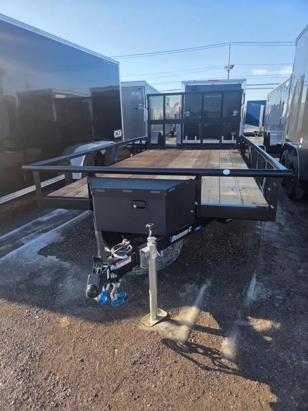 2026 Diamond C Trailers 7'X14' 6K Utility Trailer