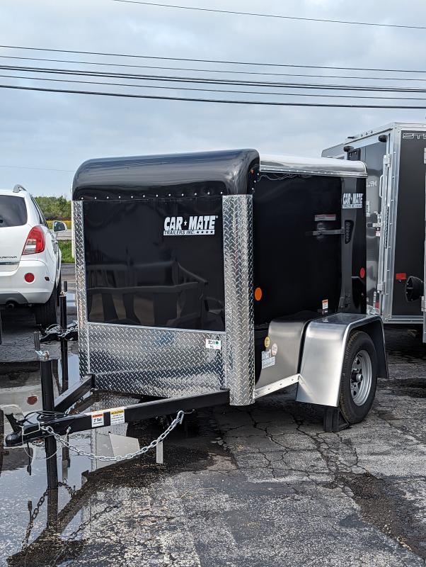 2024 Car Mate Trailers 4X6 ENCLOSED TRAILER W/REAR RAMP DOOR WNY