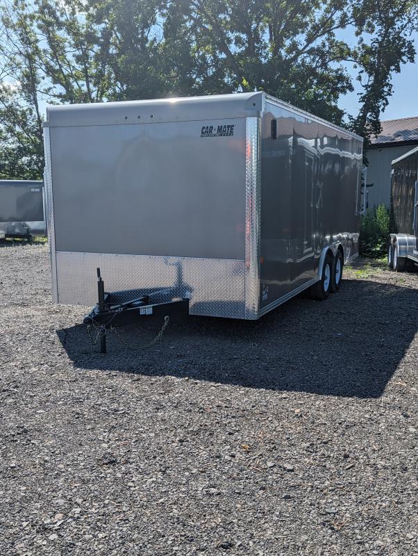 Car Mate Trailers 8.5X20 TANDEM AXLE 10K W/REAR RAMP DOOR Cargo