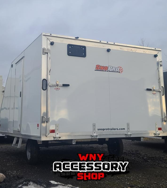 2022 Snopro 101X12 HYBRID SNOWMOBILE TRAILER SINGLE AXLE W/REAR RAMP DOOR **SCRATCH AND DENT SPECIAL** $600 OFF MSRP!!! 2022 Snopro 101X12 HYBRID SNOWMOBILE TRAILER SINGLE AXLE W/REAR RAMP DOOR **SCRATCH AND DENT SPECIAL** $600 OFF MSRP!!!