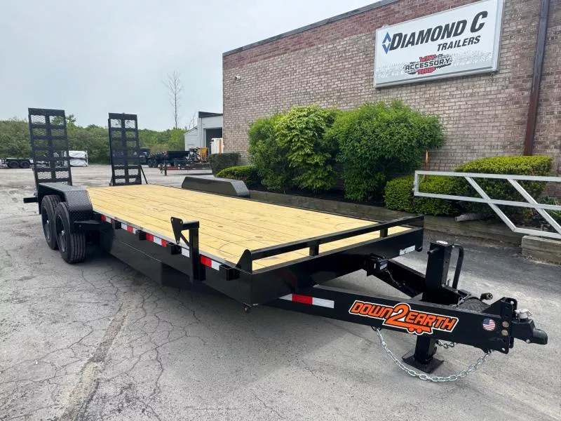 2025 Down 2 Earth Trailers 7'X22' 17.5K Equipment Trailer