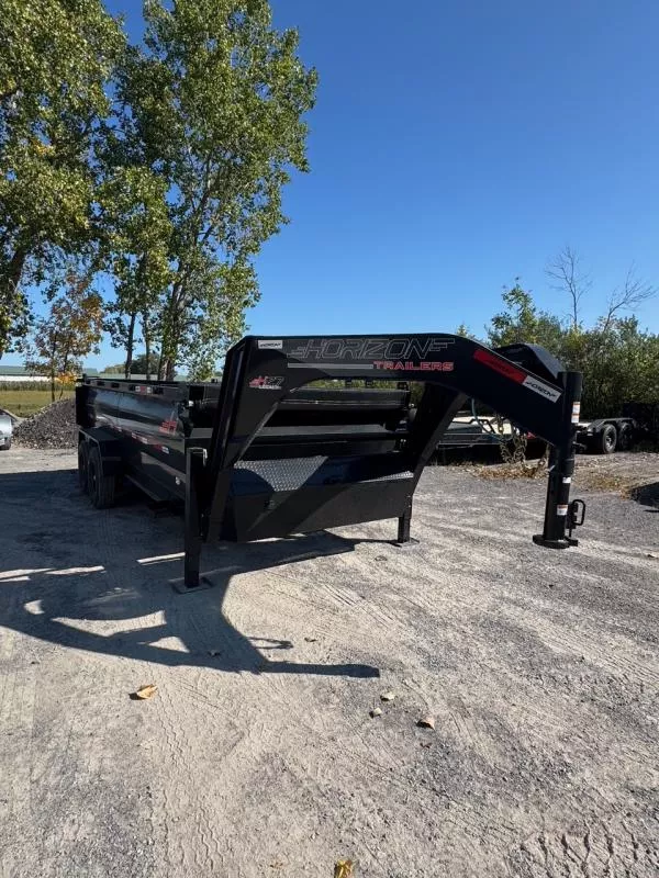 2026 Horizon Trailers 7'X16' 15.7K "GOOSENECK" Dump Trailer