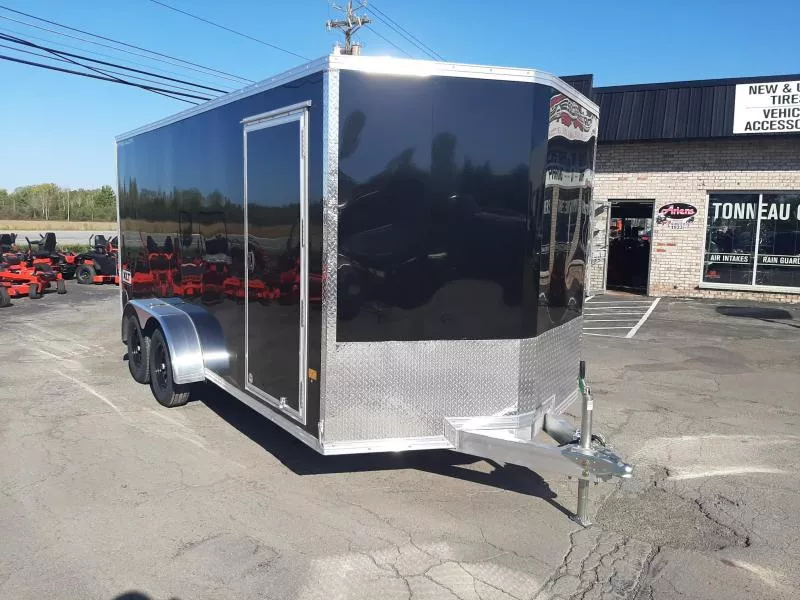 2026 Stealth Trailers 7X16+4" EXTRA HEIGHT ALUMINUM ENCLOSED CARGO TRAILER