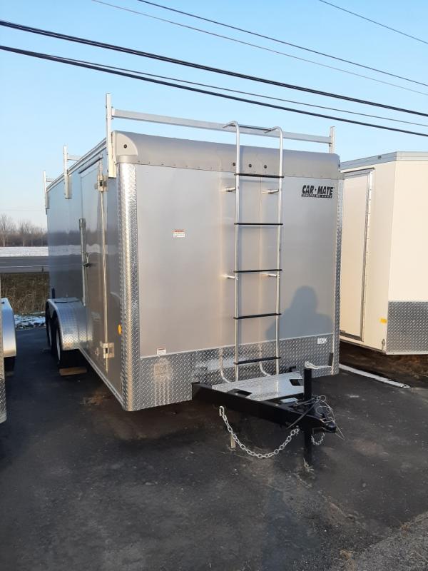 2023 Stealth Aluminum 7x14 Ultimate Contractor Enclosed Trailer w/ 6