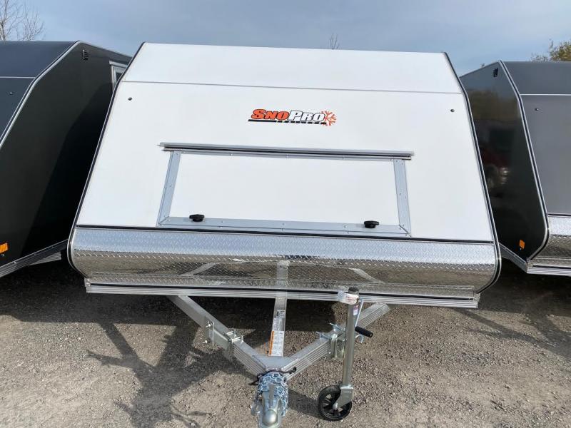 22 Snopro 8 5x12 Hybrid Snowmobile Trailer Wny Trailer Sales Trailers For Sale In Lockport Near Buffalo Ny Trailer Dealer For Utility Dump Snow Plows And Enclosed Trailers