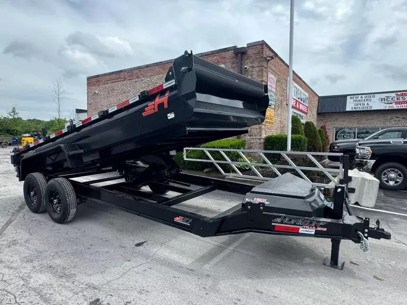 2025 Horizon Trailers 7'X16' 14K Dump Trailer