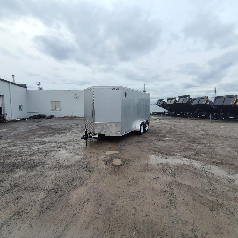 NEXHAUL 7X14 ENCLOSED CARGO TRAILER W/ RAMP DOOR & EXTRA 6" INTERIOR NEXHAUL 7X14 ENCLOSED CARGO TRAILER W/ RAMP DOOR & EXTRA 6" INTERIOR