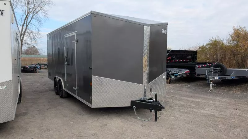 2026 Car Mate Trailers 8.5'X20'+6" EXTRA HEIGHT 10K W/RAMP Cargo / Enclosed Trailer
