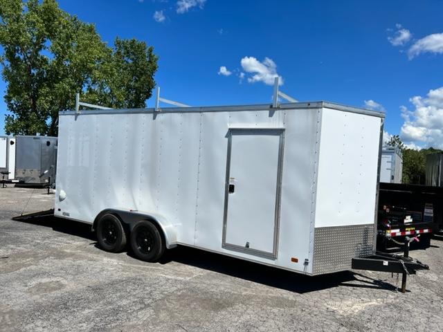 Nexhaul 7X18 +6" CONTRACTOR TRAILER W/ LADDER RACKS Nexhaul 7X18 +6" CONTRACTOR TRAILER W/ LADDER RACKS
