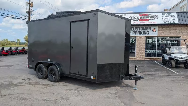 2026 Cargo Mate 7.5'X14'+12" EXTRA HEIGHT W/RAMP Cargo / Enclosed Trailer
