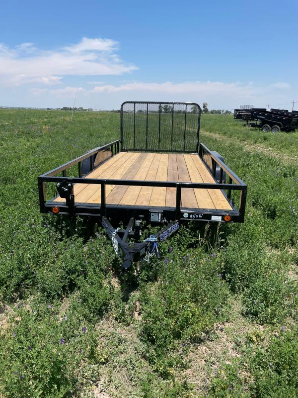 83" X 16' TANDEM AXLE UTILITY (4" CHANNEL FRAME) 83" X 16' TANDEM AXLE UTILITY (4" CHANNEL FRAME)