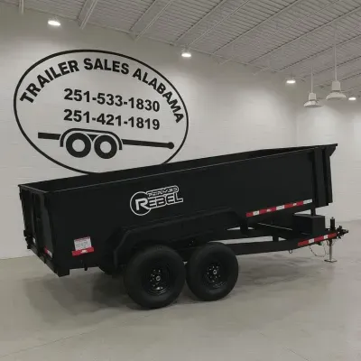 2026 U-Dump Trailers 831414T-31 7x14x31 REBEL Dump Trailer   14,000 GVWR
