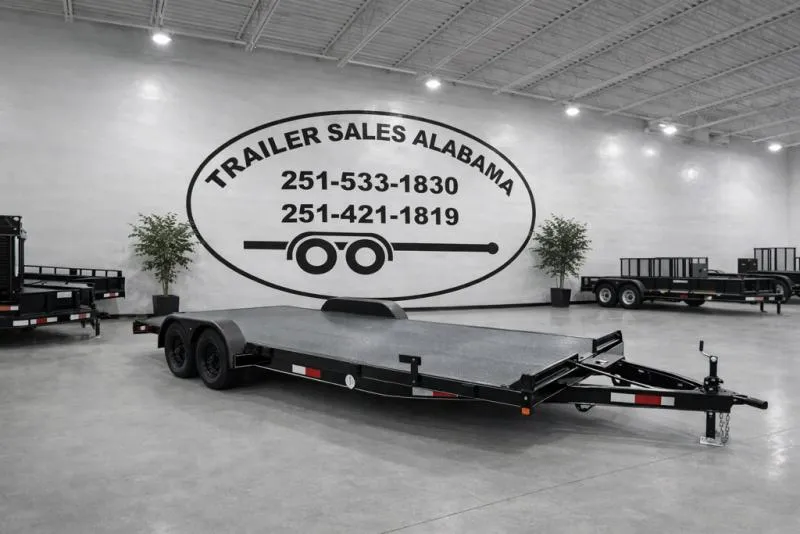 2026 Rogers Welding 6'10X20' Car Hauler 7k Steel Deck
