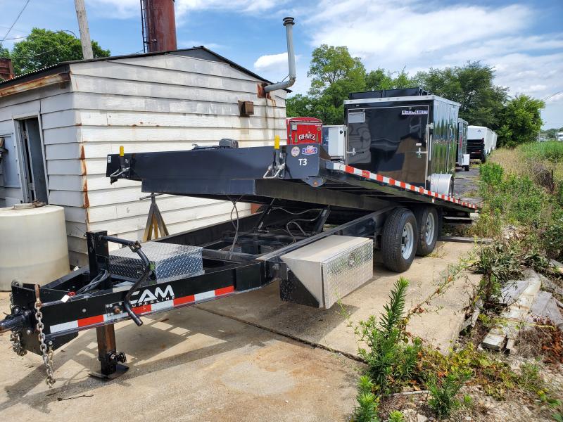 POWER TILT DECKOVER EQUIPMENT TRAILER POWER TILT DECKOVER EQUIPMENT TRAILER