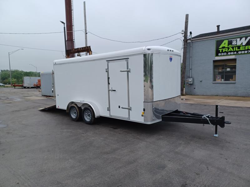 7X16 ENCLOSED CARGO TRAILER WITH LANDSCAPE / CONTRACTOR PACKAGE Cargo / Enclosed Trailer 7X16 ENCLOSED CARGO TRAILER WITH LANDSCAPE / CONTRACTOR PACKAGE Cargo / Enclosed Trailer