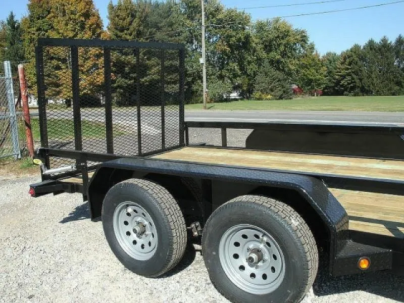 2026 Gatormade Trailers 82" X 14 Utility Tandem