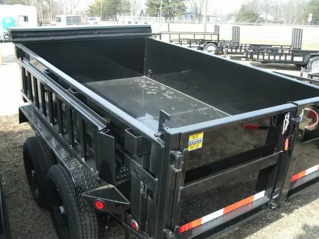 2025 Quality Steel and Aluminum 72 x 12 Dump 10K Dump Trailer