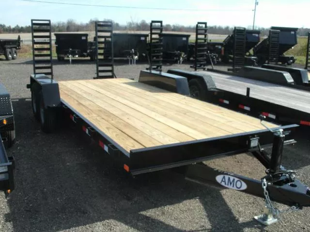 2024 American Manufacturing Operations (AMO) 18' EQUIPMENT - 10K Equipment Trailer