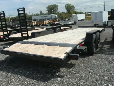 2027 Quality Steel And Aluminum 83" X 24' Car Hauler -10K