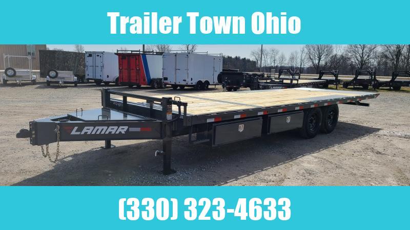 2023 Lamar 102"X24' Deckover Hydraulic Tilt Trailer, 8k Oil Bathed Axles, 14 Ply Tires 2023 Lamar 102"X24' Deckover Hydraulic Tilt Trailer, 8k Oil Bathed Axles, 14 Ply Tires