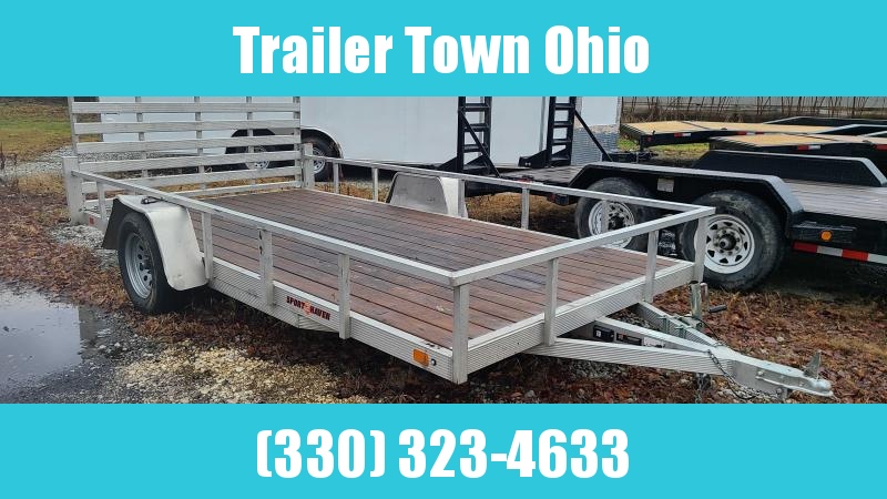 2022 Sport Haven Aluminum 7' x 14' Utility Trailer 2022 Sport Haven Aluminum 7' x 14' Utility Trailer