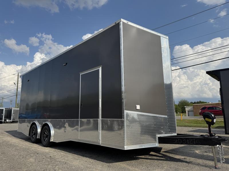 2025 Steel Pines Cargo 8.5x24TA3 Racing Enclosed Cargo Trailer Spoiler Series Car / Racing Trailer