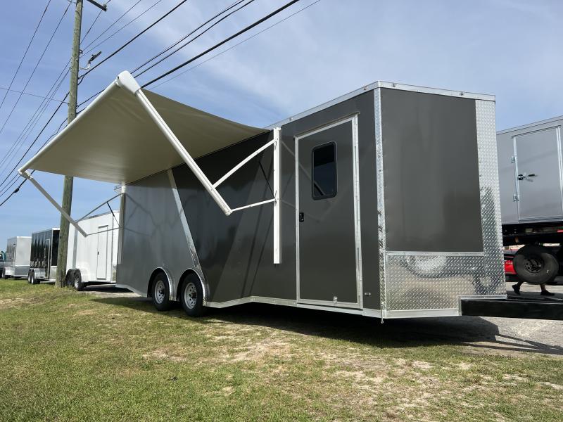 2024  8.5X24TA3 Racing/Camping Series Deluxe Car / Racing Trailer