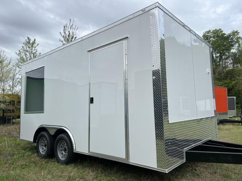 2024 8.5x16TA2 Mobile Shop Series Office Trailer