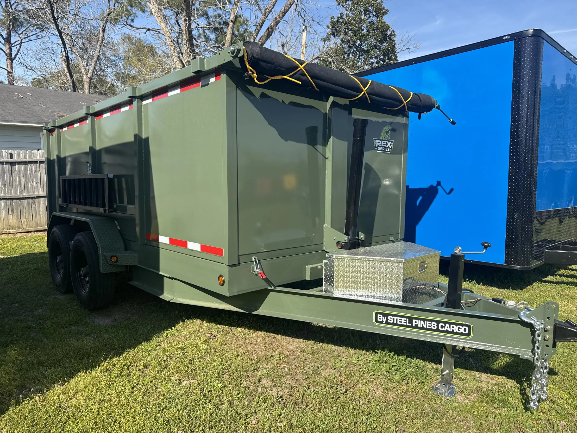 new Dump Trailers Steel Pines Cargo  for sale, in Fitzgerald, GA Thumbnail 3