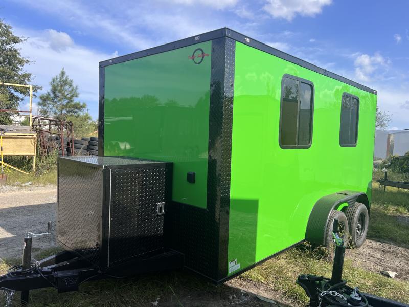 2024  7x14TA Mobile Office Deluxe  Office Trailer