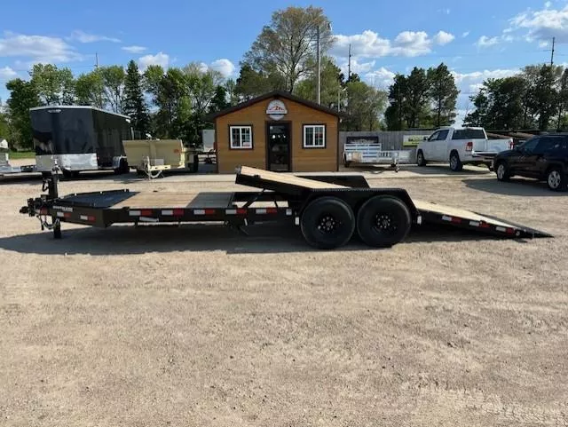 2026 Southland Trailers 82x22 split deck gravity Tilt Trailer