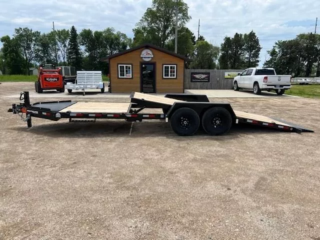 2026 Southland Trailers 82x22 split deck gravity Tilt Trailer