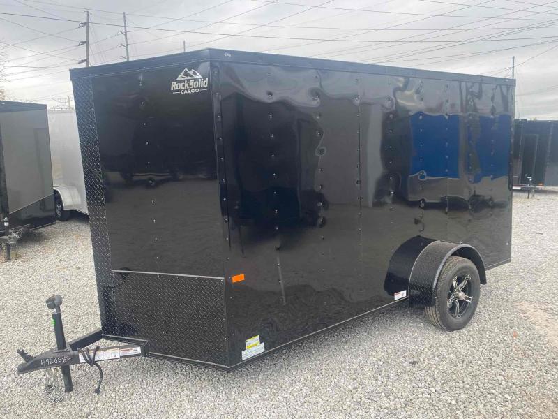 2023 Rock Solid 6x12 Single Axle Enclosed TrailerYEAR END SALE Speed