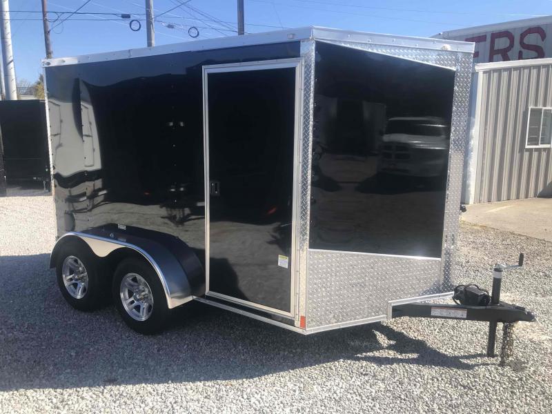 7x10 Tandem Axle 6'3" Enclosed Trailer E TRACK Speed Warehouse