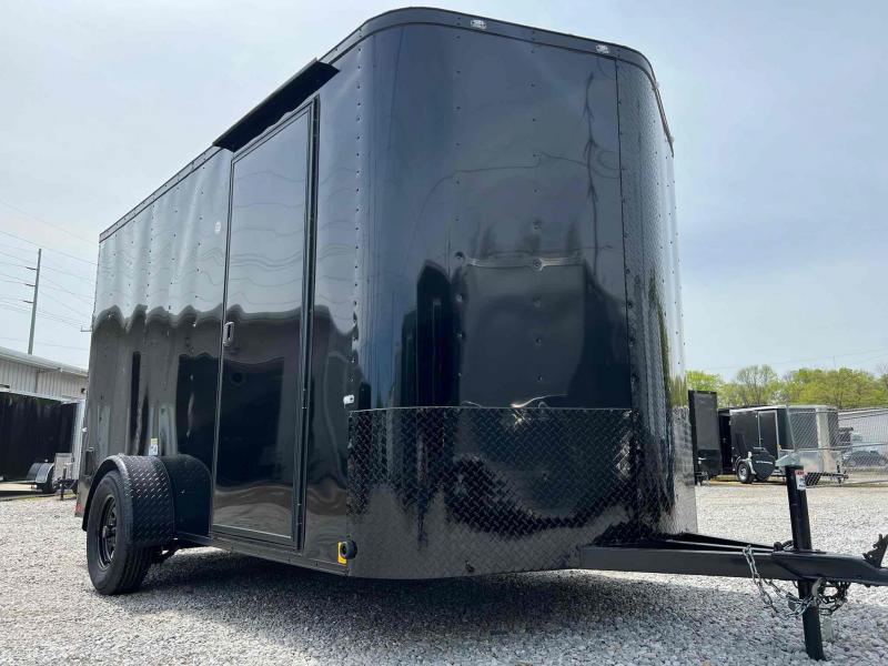 2022 7x12 Single Axle CLEARANCE 6'9 Ceiling Enclosed Cargo Trailer