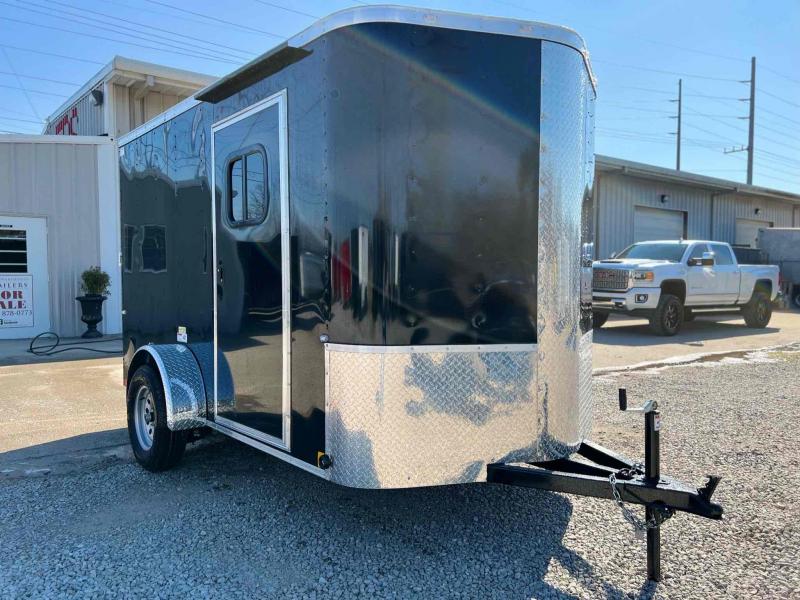 2022 Cargo Craft 6x10 Elite Single Axle Two Windows Enclosed Cargo