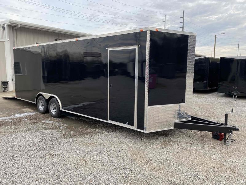 8.5x24 LUXE Tandem Axle CAR HAULEREscape Speed Warehouse Trailers