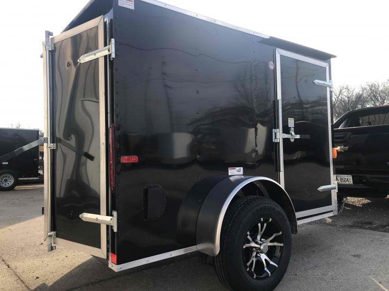 2021 Cargo Craft 5x8 Single axle Enclosed Cargo Trailer Speed Warehouse Trailers Nashville