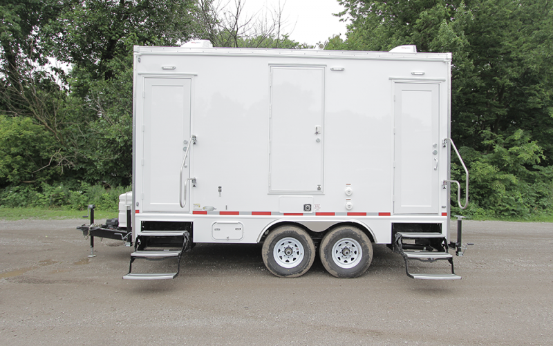 4 Station Shower Restroom Trailer Combo 4 Station Shower Restroom Trailer Combo