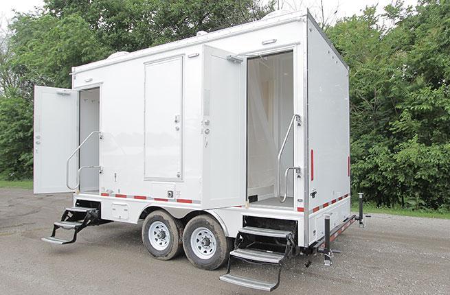 4 Station Shower Restroom Trailer Combo 4 Station Shower Restroom Trailer Combo