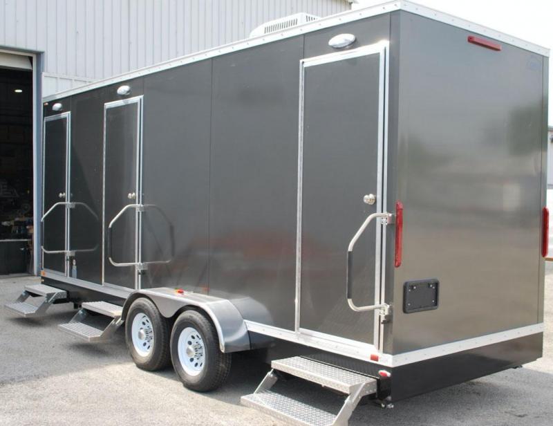 3 Station Restroom Shower Trailer Combo 3 Station Restroom Shower Trailer Combo