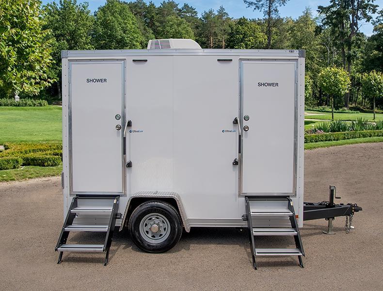 2 Station Restroom / Shower Trailer 2 Station Restroom / Shower Trailer