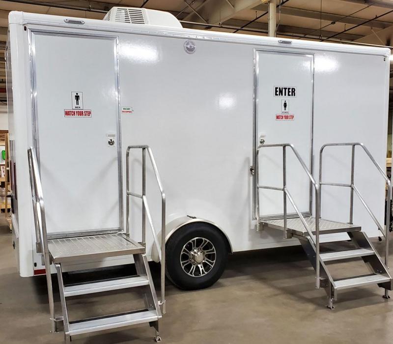 3 Station Restroom Trailer - Public Floor Plan 3 Station Restroom Trailer - Public Floor Plan