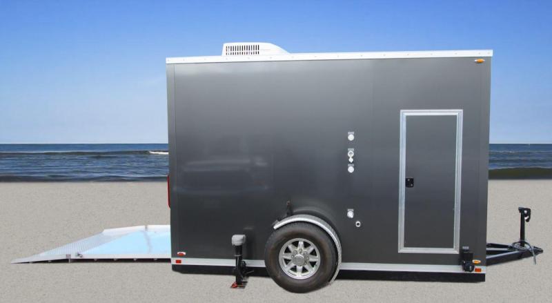 1 Station ADA Shower Trailer Portable Restroom Combo 1 Station ADA Shower Trailer Portable Restroom Combo