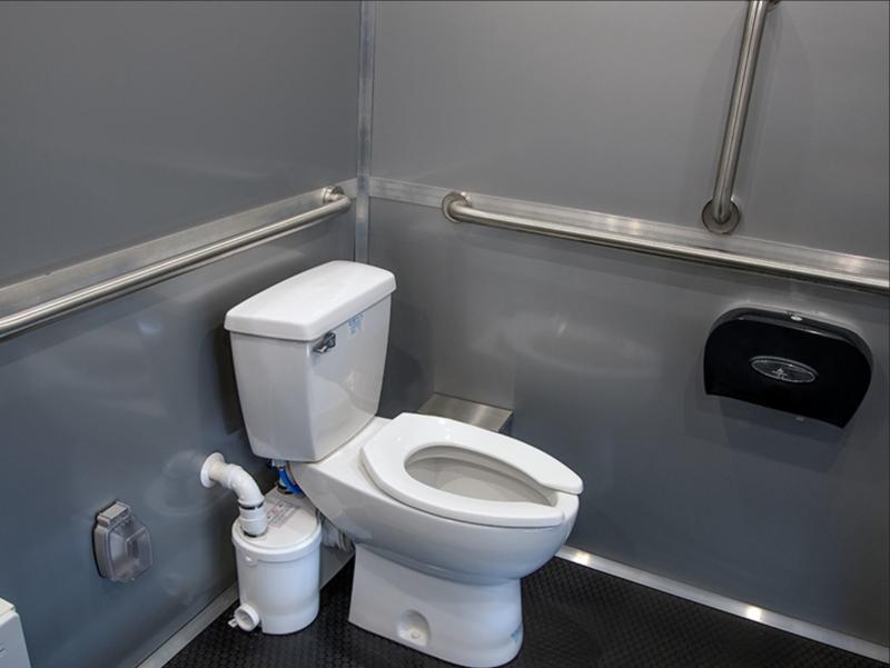 1 Station ADA Compliant Restroom Trailer (21123) Ready2Go Restroom