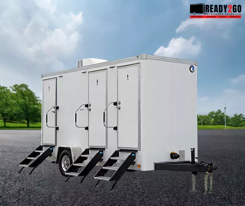 3 Station Restroom Trailer  