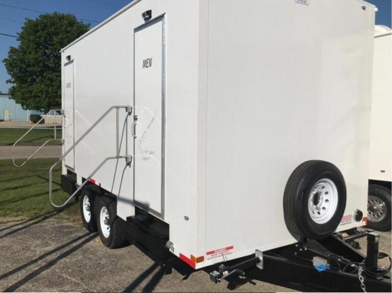 8 Station Private Restroom Trailer - Upgraded Interior, Full Winter (January 2022) 8 Station Private Restroom Trailer - Upgraded Interior, Full Winter (January 2022)