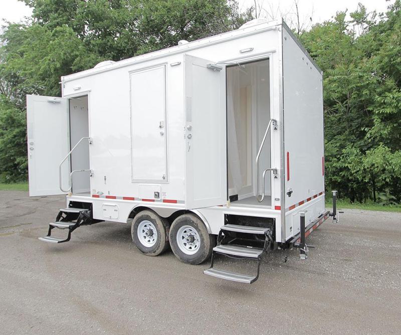 2 Station Shower Restroom Trailer Combo 2 Station Shower Restroom Trailer Combo