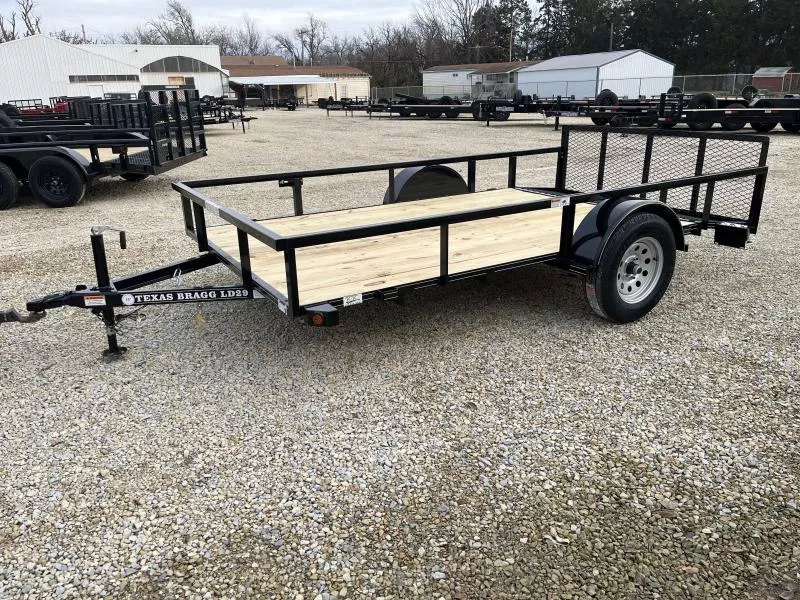 2025 Texas Bragg Trailers 6x12LD – 77'' x 12' Utility Trailer